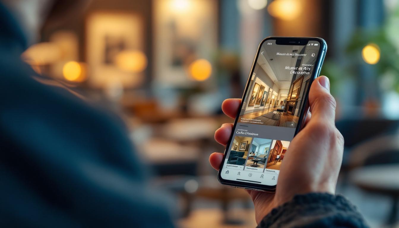 Application mobile du musee des arts deco : test et avis